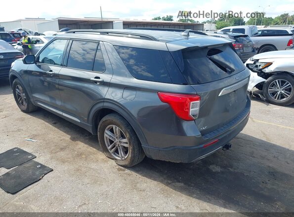 1FMSK7DH4LGB04414 2020 FORD FORD EXPLORER Gray Trasero izquierdo