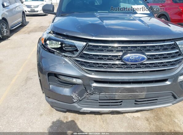 1FMSK7DH4LGB04414 2020 FORD FORD EXPLORER Gray Vista frontal