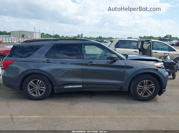 1FMSK7DH4LGB04414 2020 FORD FORD EXPLORER Gray Vista interior trasera