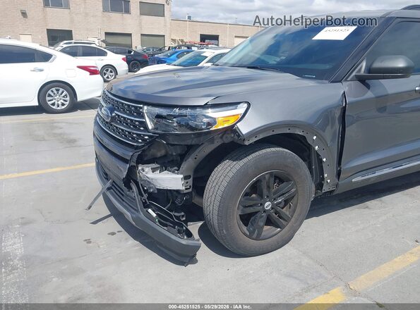 1FMSK7DH4MGA31739 2021 FORD EXPLORER Серый Вид спереди