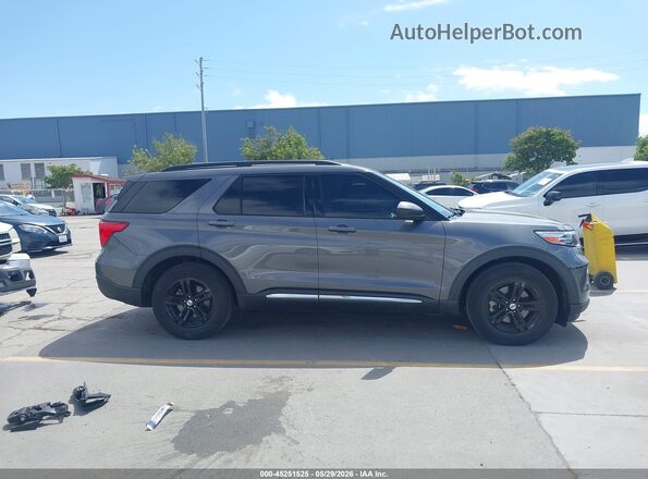 1FMSK7DH4MGA31739 2021 FORD EXPLORER Серый Панорамный вид салона 360°