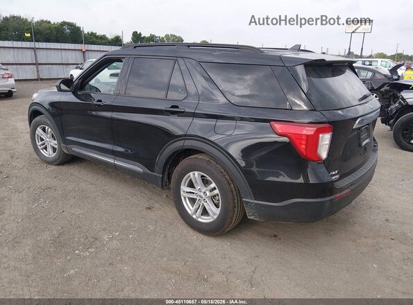 1FMSK7DH4NGA29393 2022 FORD EXPLORER Black Rear left