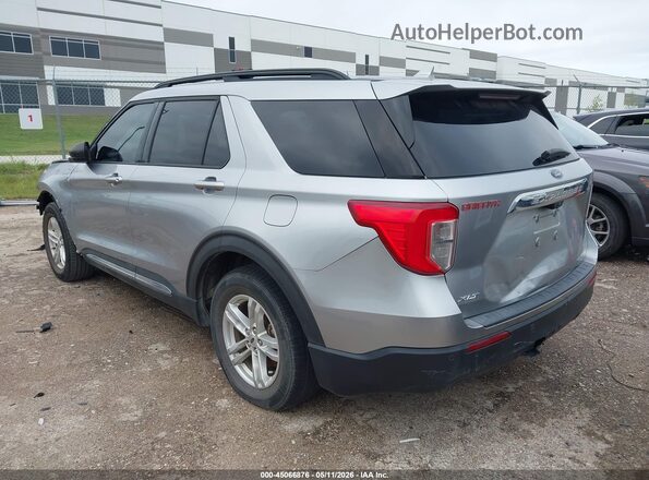 1FMSK7DH5LGC89508 2020 FORD FORD EXPLORER Silver Հետևի ձախ