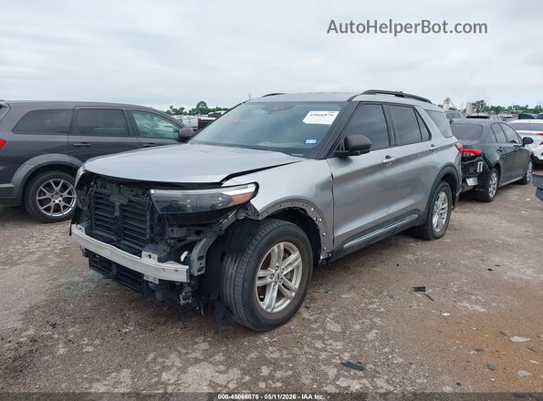 1FMSK7DH5LGC89508 2020 FORD FORD EXPLORER Silver Առջևի ձախ երեք քառորդ տեսարան