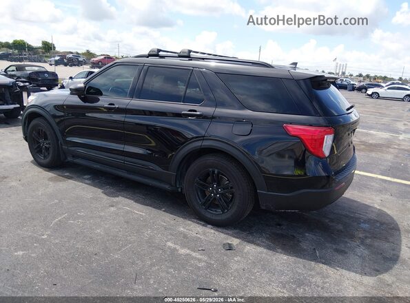 1FMSK7DH5NGC45916 2022 FORD EXPLORER Black Rear left