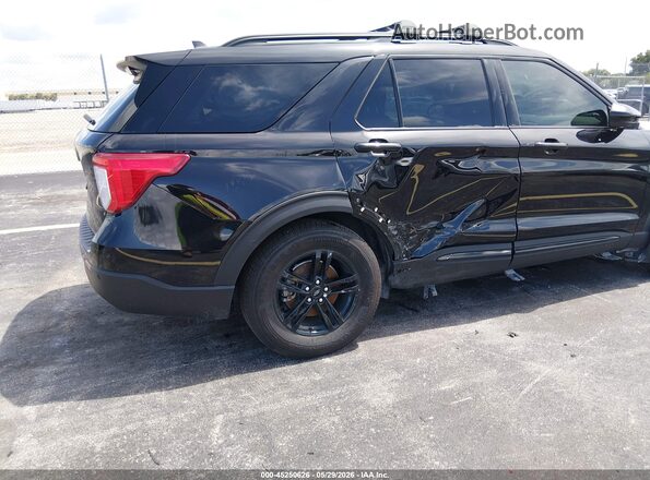 1FMSK7DH5NGC45916 2022 FORD EXPLORER Black Front view