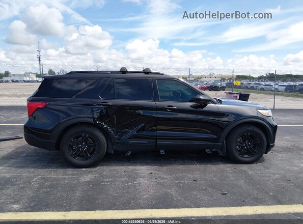 1FMSK7DH5NGC45916 2022 FORD EXPLORER Black 360 interior view