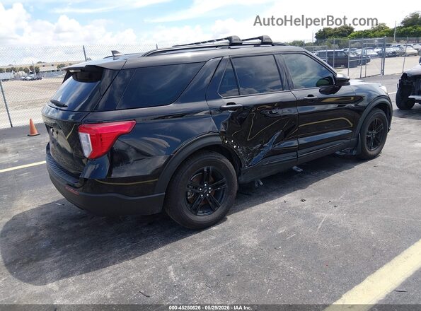 1FMSK7DH5NGC45916 2022 FORD EXPLORER Black Rear right