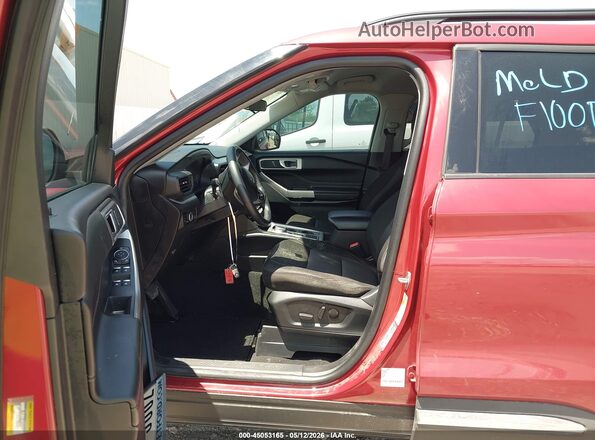 1FMSK7DH5PGA76614 2023 FORD FORD EXPLORER Red Вид салону спереду