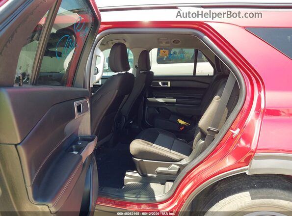1FMSK7DH5PGA76614 2023 FORD FORD EXPLORER Red Вид наклейки з VIN-кодом
