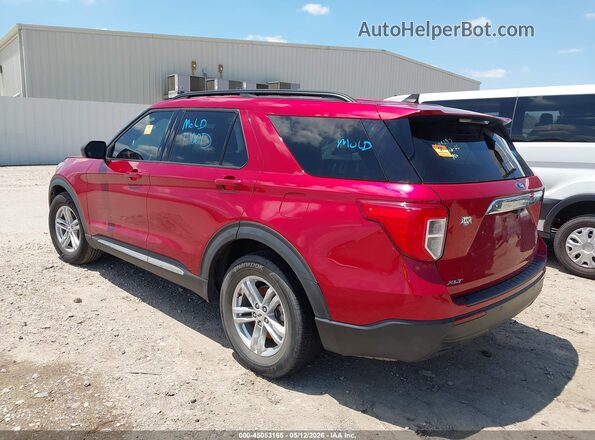 1FMSK7DH5PGA76614 2023 FORD FORD EXPLORER Red Задня ліва чверть