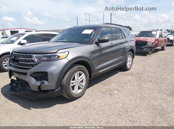 1FMSK7DH5PGA91470 2023 FORD EXPLORER Серый Передняя левая четверть