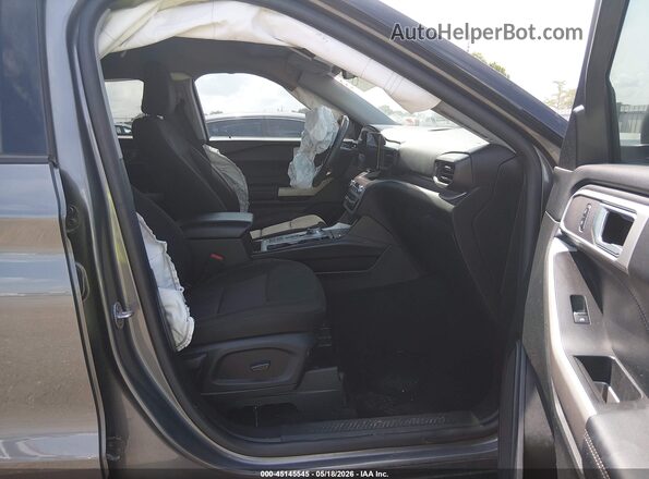 1FMSK7DH5PGA91470 2023 FORD EXPLORER Серый Вид салона спереди