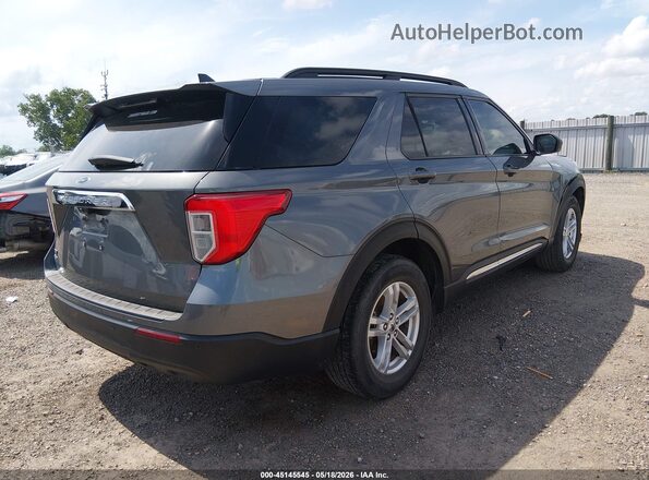 1FMSK7DH5PGA91470 2023 FORD EXPLORER Серый Задняя правая четверть