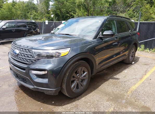 1FMSK7DH5RGA14472 2024 FORD EXPLORER Black წინა მარცხენა ხედი სამი მეოთხედიდან