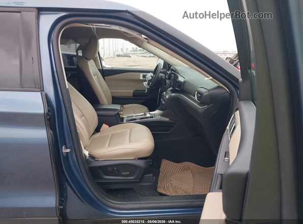 1FMSK7DH6LGA52428 2020 FORD FORD EXPLORER Blue Սալոնի դիմացի տեսք