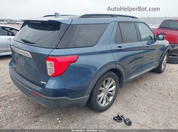1FMSK7DH6LGA52428 2020 FORD FORD EXPLORER Blue Հետևի աջ