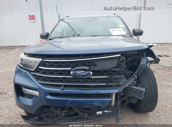 1FMSK7DH6LGA52428 2020 FORD FORD EXPLORER Blue Սալոնի հետևի տեսք