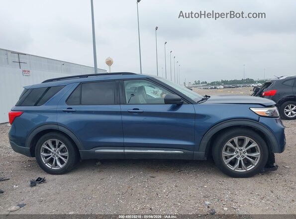 1FMSK7DH6LGA52428 2020 FORD FORD EXPLORER Blue Սալոնի 360 աստիճան տեսք