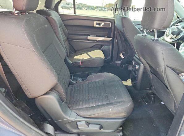 1FMSK7DH6MGA52303 2021 FORD EXPLORER Blue Вид задньої частини салону