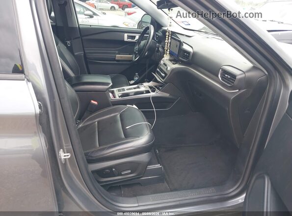 1FMSK7DH6NGB95026 2022 FORD FORD EXPLORER Gray Front interior view