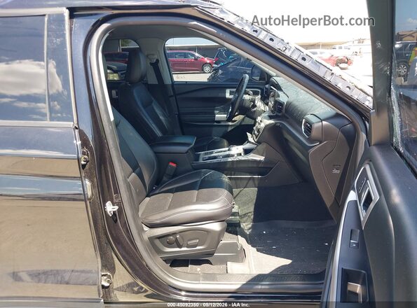 1FMSK7DH6PGA50426 2023 FORD FORD EXPLORER Black წინა სალონის ხედი