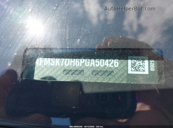 1FMSK7DH6PGA50426 2023 FORD FORD EXPLORER Black 