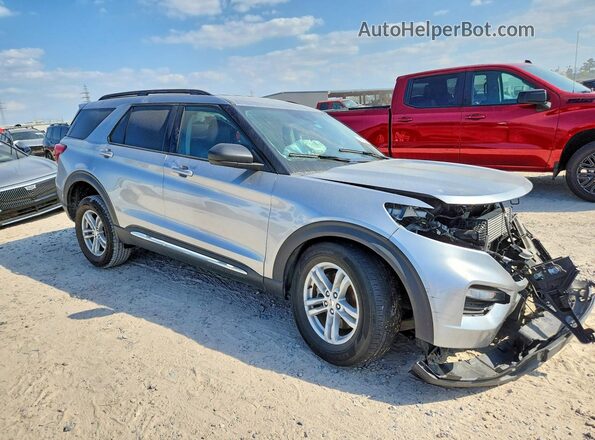 1FMSK7DH6RGA04761 2024 FORD EXPLORER Silver Przód prawy