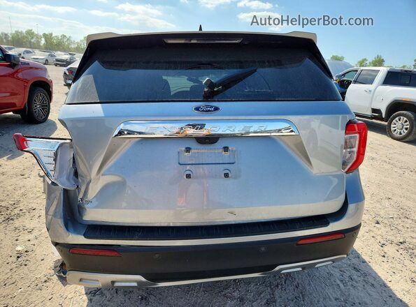 1FMSK7DH6RGA04761 2024 FORD EXPLORER Silver Widok z tyłu