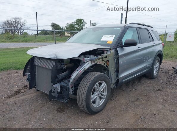 1FMSK7DH6RGA87902 2024 FORD FORD EXPLORER Silver Front view