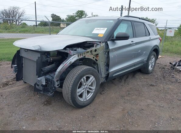1FMSK7DH6RGA87902 2024 FORD FORD EXPLORER Silver Front left