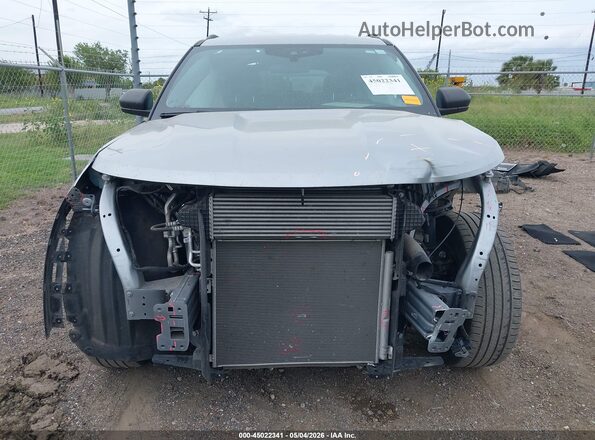 1FMSK7DH6RGA87902 2024 FORD FORD EXPLORER Silver Rear interior view