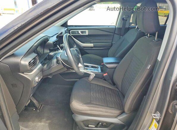 1FMSK7DH7MGA57347 2021 FORD EXPLORER Gray წინა სალონის ხედი