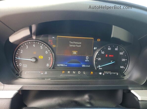 1FMSK7DH7MGA57347 2021 FORD EXPLORER Gray ხელსაწყოთა პანელის ხედი