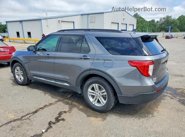 1FMSK7DH7MGA57347 2021 FORD EXPLORER Gray უკანა მარცხენა