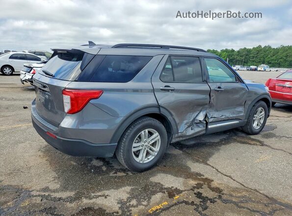 1FMSK7DH7MGA57347 2021 FORD EXPLORER Gray უკანა მარჯვენა