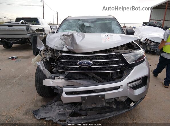 1FMSK7DH7MGC15587 2021 FORD EXPLORER Silver Սարքավորումների վահանակի տեսք