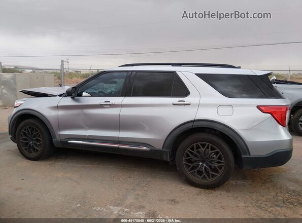 1FMSK7DH7MGC15587 2021 FORD EXPLORER Silver Սալոնի 360 աստիճան տեսք