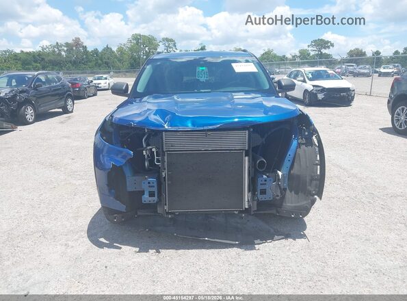 1FMSK7DH8LGC86571 2020 FORD EXPLORER Blue Vista del cuadro de instrumentos