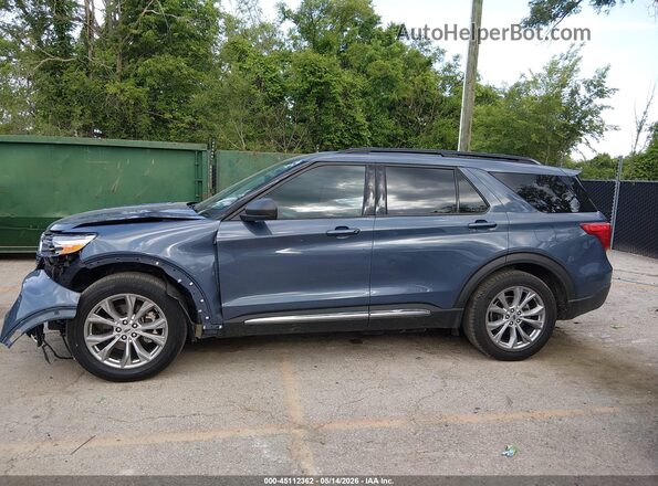 1FMSK7DH8MGA30397 2021 FORD EXPLORER Blue 