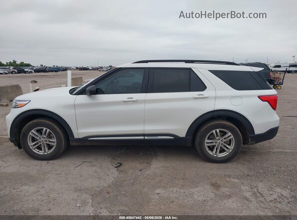 1FMSK7DH8PGC13464 2023 FORD FORD EXPLORER White Սալոնի 360 աստիճան տեսք