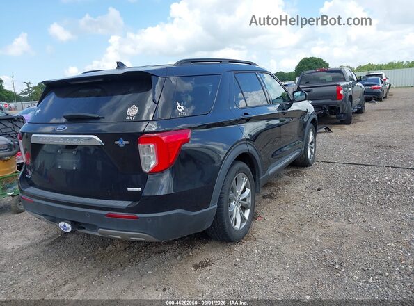 1FMSK7DH9LGC41879 2020 FORD EXPLORER Black Հետևի աջ