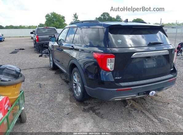 1FMSK7DH9LGC41879 2020 FORD EXPLORER Black Հետևի ձախ