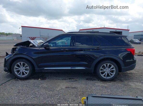 1FMSK7DH9LGC41879 2020 FORD EXPLORER Black Սալոնի 360 աստիճան տեսք