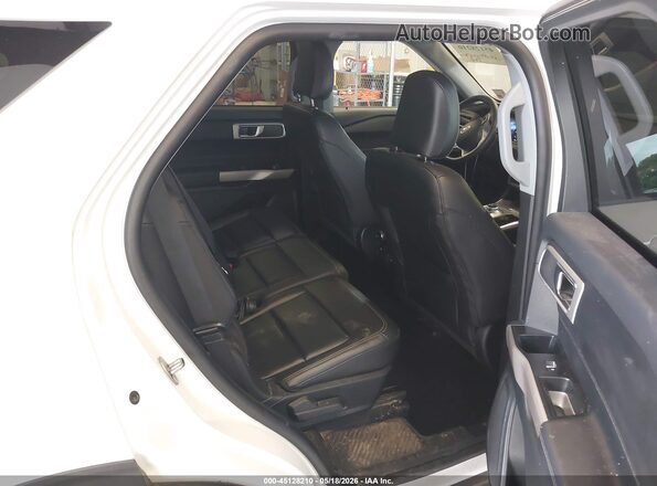 1FMSK7DH9PGA57838 2023 FORD EXPLORER White VIN կոդի պիտակի տեսք