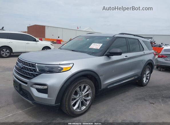 1FMSK7DH9PGC25218 2023 FORD FORD EXPLORER Gray Przód lewy