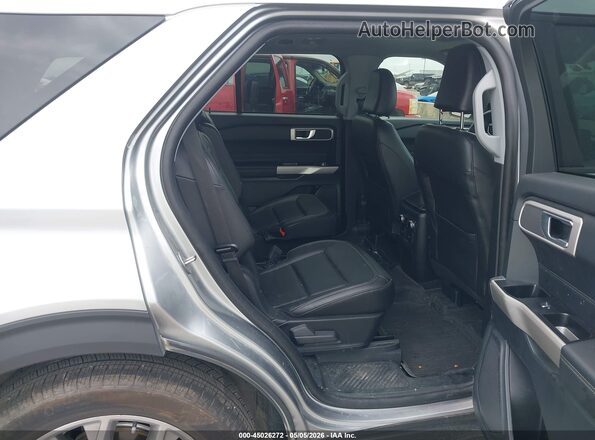 1FMSK7DH9PGC25218 2023 FORD FORD EXPLORER Gray Widok naklejki z numerem VIN