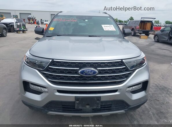 1FMSK7DH9PGC25218 2023 FORD FORD EXPLORER Gray Widok zestawu wskaźników