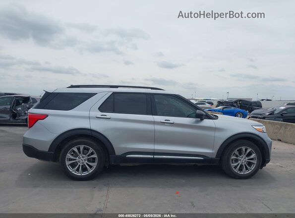 1FMSK7DH9PGC25218 2023 FORD FORD EXPLORER Gray Widok wnętrza z tyłu
