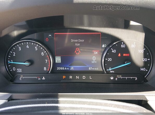 1FMSK7DH9PGC32430 2023 FORD EXPLORER Белый Вид задних сидений